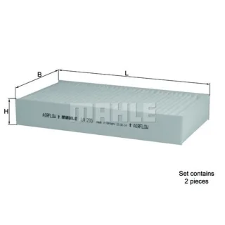 Mahle Innenraumfilter Mercedes G-Klasse Gl-Klasse M-Klasse R-Klasse