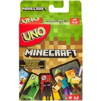 Mattel® Spiel UNO Minecraft Kartenspiel für 2-10 Spieler ab 7 Jahren