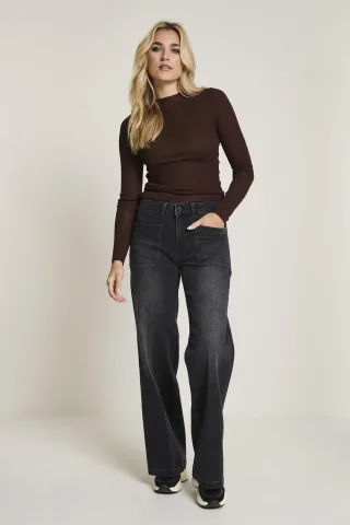 para mi - Jeans - Mira (Pocket) schwarz - Gr. - 32