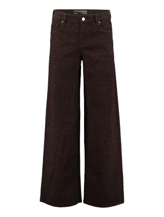 Zabaione - Jeans La44na coffee leo - Gr. - 36