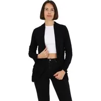 malito more than fashion Cardigan Damen Cardigan mit Seitentaschen 728 elastische Shirtjacke mit krempelbaren Ärmeln