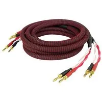 Dynavox Dynavox Perfect Sound Lautsprecherkabel 2m Audio-Kabel, Bananenstecker, (200 cm), Kabeldurchmesser ca. 12 mm