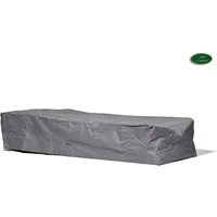 GWM GmbH Gartenmöbel-Schutzhülle Sonnenliegen Schutzhülle Premium Oxford 600D Grau 210x75x40cm