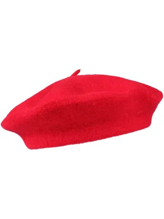 Baskenmütze Woll Baskenmütze red - Gr. - OS