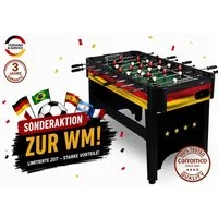 Carromco Kickertisch Deutschland-XT - Tischfußball Edition im Deutschland-Design, Fussballtisch für Kinder und Erwachsene