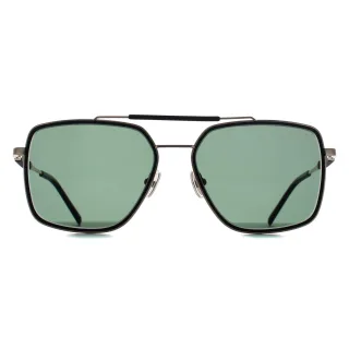 Salvatore Ferragamo SF298S 703 Gold schwarz grün Sonnenbrille