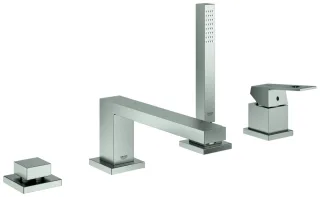 GROHE 4-Loch-Einhand-Wannenkombination Eurocube 19897_1 supersteel, 19897DC1 19897DC1