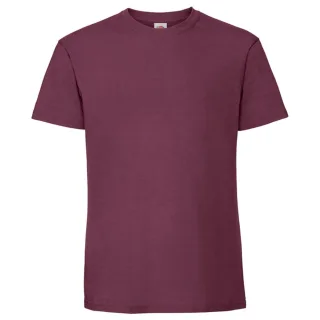 Fruit of the Loom Unisex-Erwachsene Iconic 195 T-Shirt (Burgunderrot)