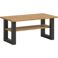 Home affaire Couchtisch Rail, Breite 90 cm, mit Ablageboden, inklusive Kufengestell, Wohnzimmertisch, Beistelltisch