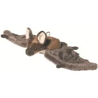 Teddy Hermann® Kuscheltier Fledermaus dunkelbraun, 24 cm, zum Teil aus recyceltem Material