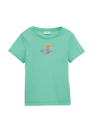 s.Oliver - T-Shirt türkis - Gr. - 98