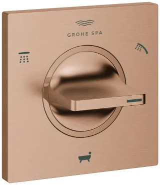 GROHE 3-Wege-Umstellung Allure 19590_1 FMS für 29033 warm sunset gebürstet, 19590DL1 19590DL1