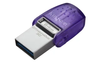 Kingston DataTraveler microDuo 3C | dtduo3cg3/64gb | USB-Flash-Laufwerk