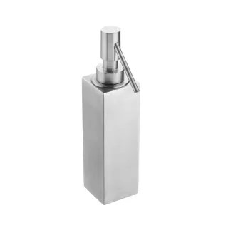 Cosmic Metric Seifenspender Wand Metric Inox 5x6x20cm, Edelstahl Satinierd, 387801021 WJP038A7801021