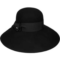 Lierys Schlapphut (1-St) Filzhut mit Ripsband, Made in Italy