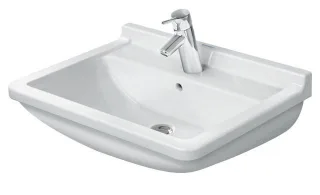 Duravit Starck 3 Waschtisch Weiß Hochglanz 600 mm - 03006000001 03006000001