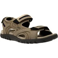 Geox Strada Sandale mit Markendetails