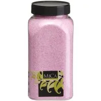 Mica Decorations Dekosteine Mica Decorations Dekoration Sand rosa 650 ml 1 kg