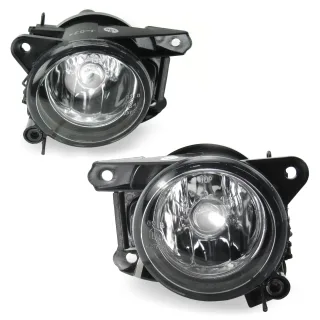 2x Nebelscheinwerfer NSW Klarglas Chrom Birnen H7 SET für VW Polo 6N2
