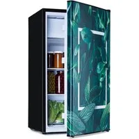 Klarstein Kühl-/Gefrierkombination 10045807, 84.5 cm hoch, 45 cm breit, Bier Hausbar Getränkekühlschrank Hotel Mini Fridge