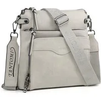TANTOMI Umhängetasche Damen Schultertasche Mittelgroß, Crossbody Bag mit RFID-Kartenfächern, Damen Handtasche Henkeltasche Schultertasche Crossbody Bag