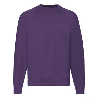 Fruit of the Loom - "Classic" Sweatshirt für Herren Raglanärmel (Violett)