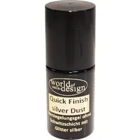 World of Nails-Design UV-Nagellack LED/UV Quick Finish Versiegelungsgel ohne Schwitzschicht Pinselflasche, ohne Schwitzschicht