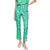 Marc Cain Jerseyhose Spring Fling Premium Damenmode Model: FORLI, aus Scubajersey, farbenfrohe Confetti Print