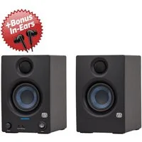 Presonus Presonus Eris 3.5 Studio Monitor-Boxen 2nd Gen + Bonus In-Ear Digitales Aufnahmegerät (Studio Monitor-Boxen)