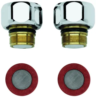 Grohe Rückflussverhinderer 47189 2 Stück chrom, 47189000 47189000