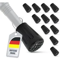 ECENCE Nordic-Walking-Stöcke 12x Gummipuffer für Nordic Walking Stöcke Pads
