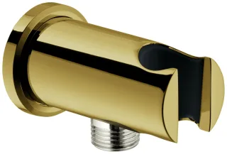 GROHE Wandanschlussbogen Rainshower 26658 runde Rosette cool sunrise, 26658GL0 26658GL0