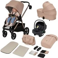 lionelo Kombi-Kinderwagen CARMINE 3IN1, (Set), 3in1/GravelTech/Anti-Reflux/AiryDots/UPF50+