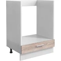 VCM Herdumbauschrank Ofenschrank Breite 60 cm Herdschrank Küche Esilo F (1-St) VCM Ofenschrank Esilo 82x60x46 cm Holzwerkstoff