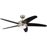 Westinghouse Deckenventilator Deckenventilator Bendan Chrom mit Licht und Fernbedienung