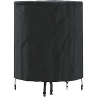 vidaXL Gartenmöbel-Schutzhülle Tischdecken Uni Schwarz 62 x 62 x 70 cm Stoff (1-St)
