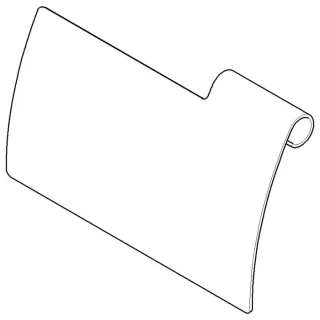 Dornbracht Deckel Papierhalter - 081102514-06 platin matt