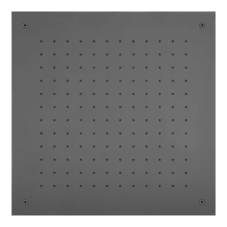 Herzbach DEEP GREY Deckeneinbau-Regenbrause, 23.650000.2.06 23.650000.2.06