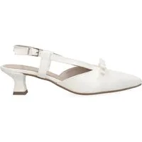 Lüke Schuhe Lüke Schuhe ANNA BIANCO, Peeptoes & Slingpumps, Weiß (Creme), Damen Peeptoepumps