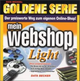 Goldene Serie. Mein Webshop light. CD- ROM für Windows 95/98/ NT 4/2000