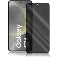 Numerva Schutzfolie Panzer Folie Echt Glas Folie für Samsung Galaxy S24, (1x Schutzfolie 2x Reinigungstücher), Anti Spy Schutzfolie Blickschutz Glasfolie Sichtschutzfolie
