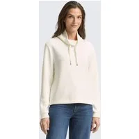 TOM TAILOR Sweatshirt Strick & Sweatshirts Scuba Sweatshirt mit Stehkragen