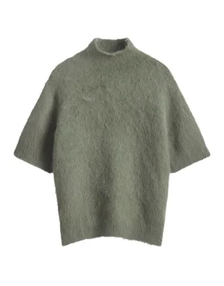 someday - Kurzarm-Pullover - Tuomina grün - Gr. - 36