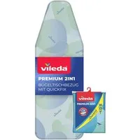 Vileda Bügelbrettbezug Premium 2in1 Bügelbrettbezug für Dampfbügelstation