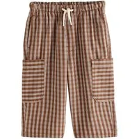 Next Palazzohose Cargo-Jeans mit Gummibund und weitem Bein (1-tlg)