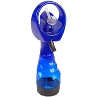 BURI Standventilator Mini Ventilator mit Wasserzerstäuber Handventilator Feinzerstäuber