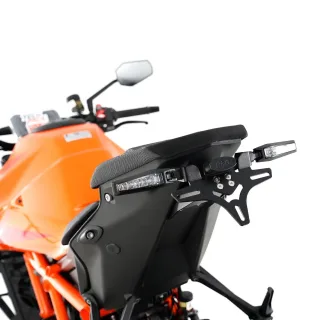 R&amp;G Kennzeichenhalter Heckumbau KTM Super Duke 1390 R/EVO Bj.2024-2026 LED plug&amp;play eintragungsfrei