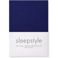 Sleepstyle Spannbettlaken SleepStyle, Jersey, Gummizug: rundum, (1 Stück), 100% Baumwolle