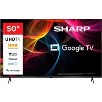 Sharp 4T-C50HLx LED-Fernseher (126 cm/50 Zoll, 4K Ultra HD, Smart-TV, Google TV)