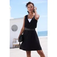 LASCANA Jerseykleid mit zweilagiger Optik